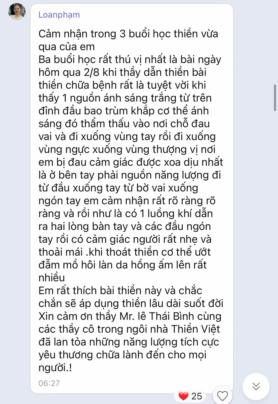 Feedback học viên 10