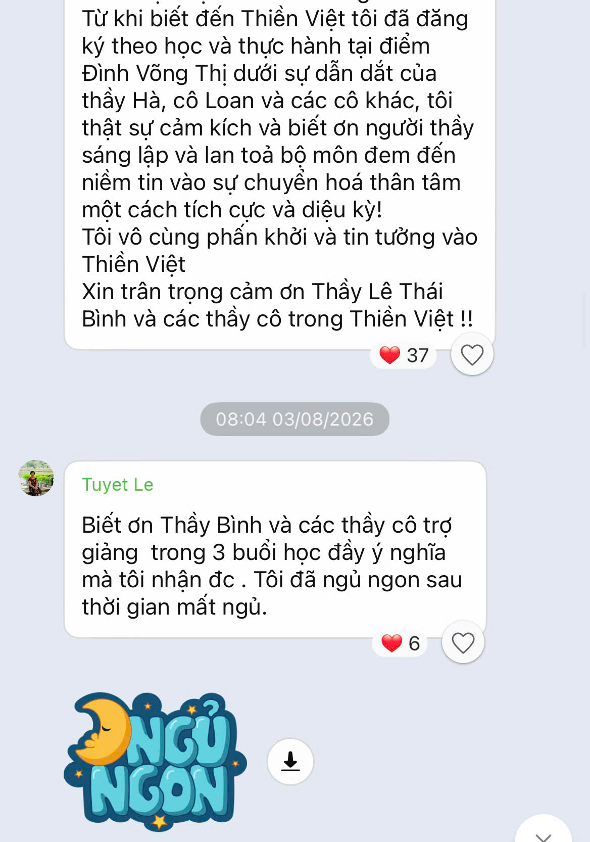 Feedback học viên 11