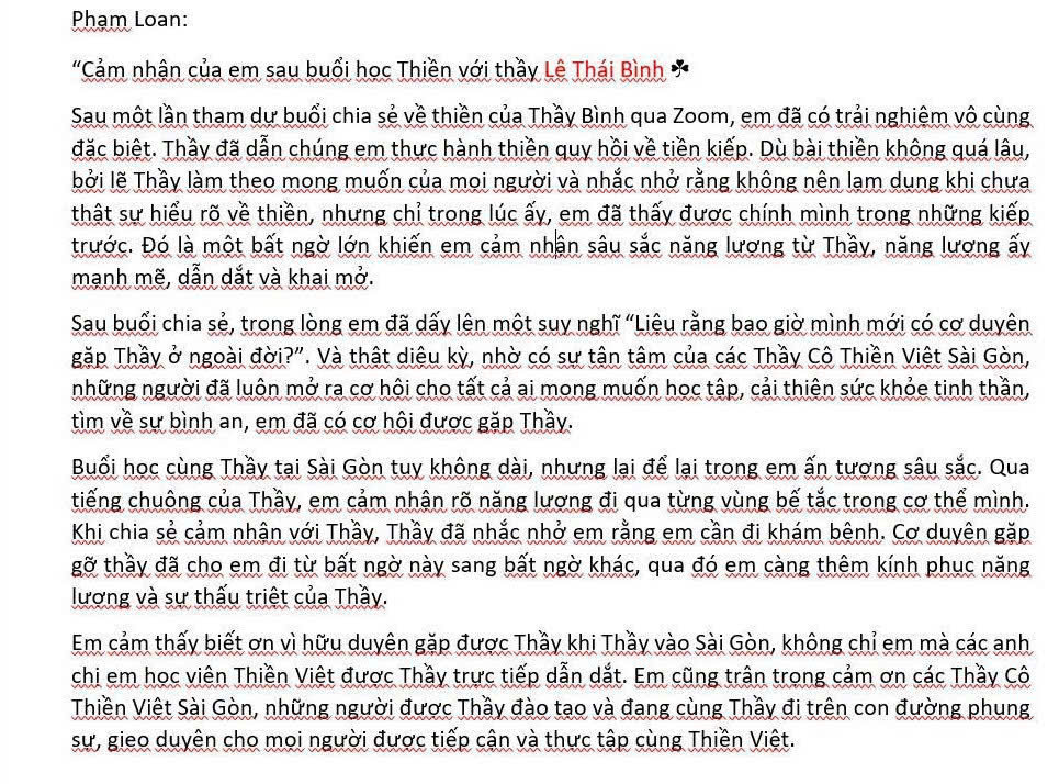 Feedback học viên 2