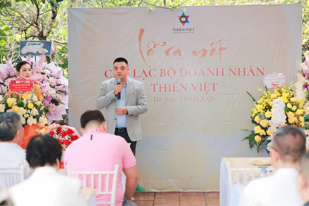 Master Lê Thái Bình tại Lễ Ra Mắt CLB Doanh Nhân Thiền Việt 1
