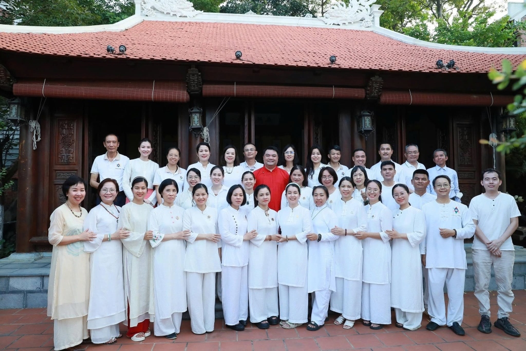 Master Lê Thái Bình tại Giỗ Tổ Thiền Việt 2