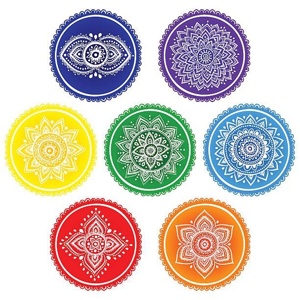 Chakra tattoo - Mandala - Chakra symbols - Mandala wallpaper - Chakra - Tattoo style - Bohemia