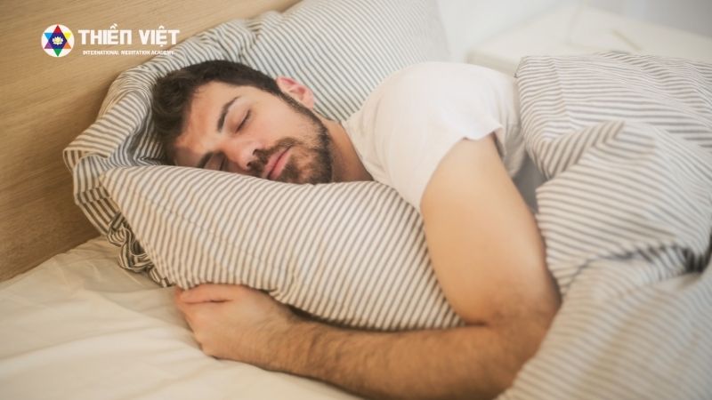 Hình ảnh một người đang ngủ