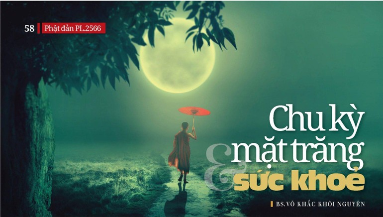 Chu kỳ mặt trăng và sức khỏe